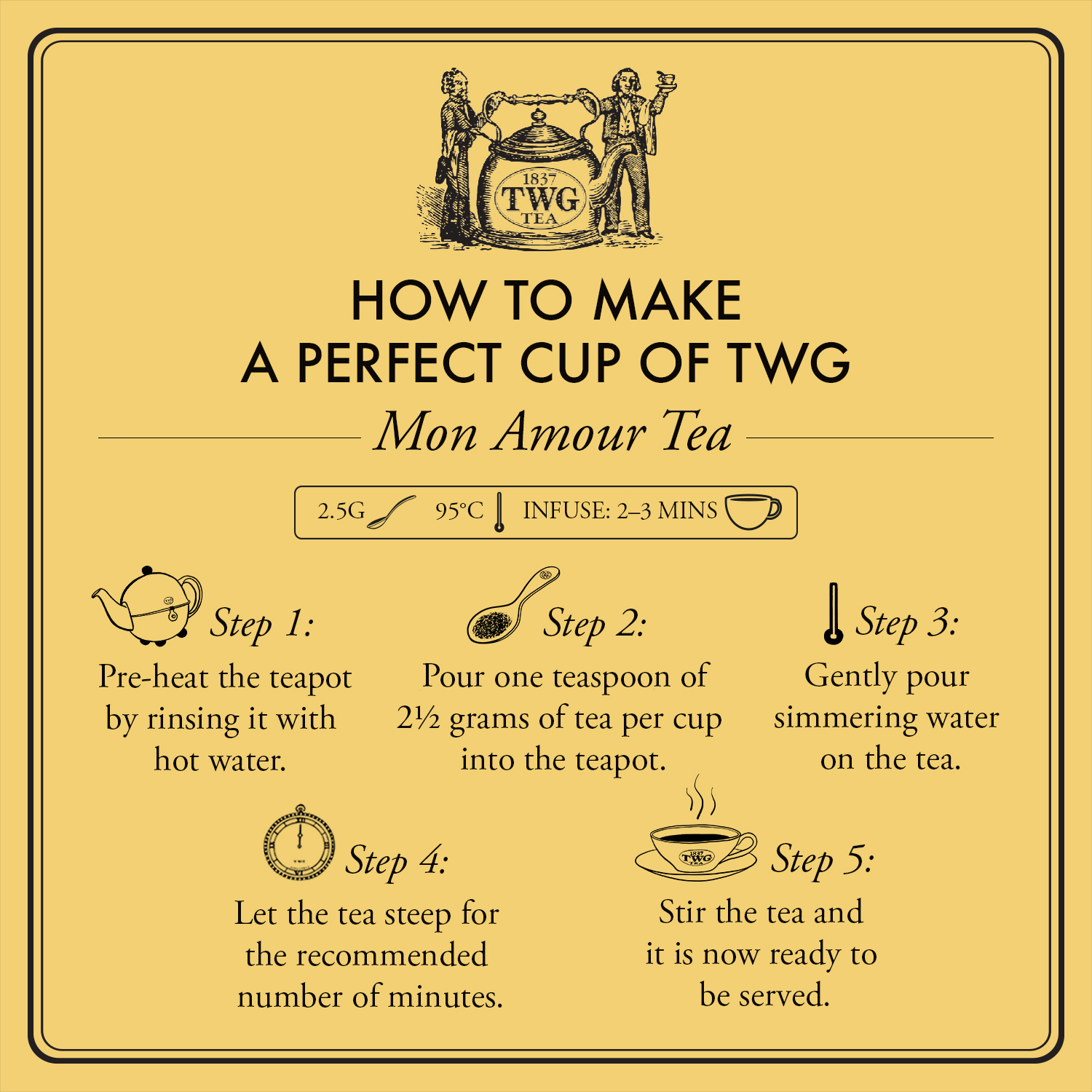 Trà TWG Tea - Mon Amour Tea (100g) | Trà Đen