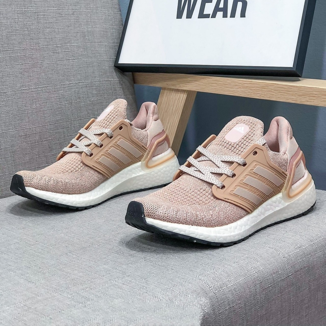 [SALE KHỦNG][TẶNG VỚ] GIÀY NỮ ADIDAS ULTRABOOST 20 [GIÀY CHẠY TỐT]