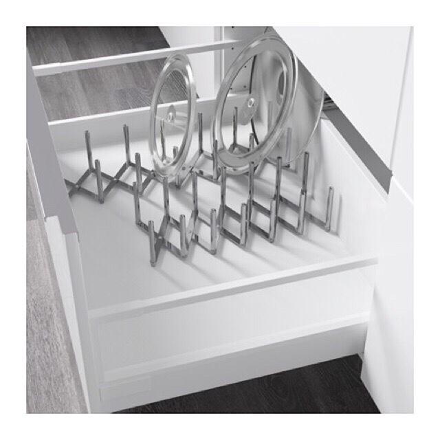 Giá úp vung nồi ikea Variera
