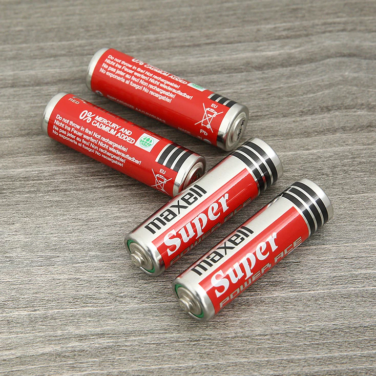 Vỉ 4 Viên Pin 2A 1.5v Maxell R6P(AR)4P Super Power ACE Chính hãng Maxell