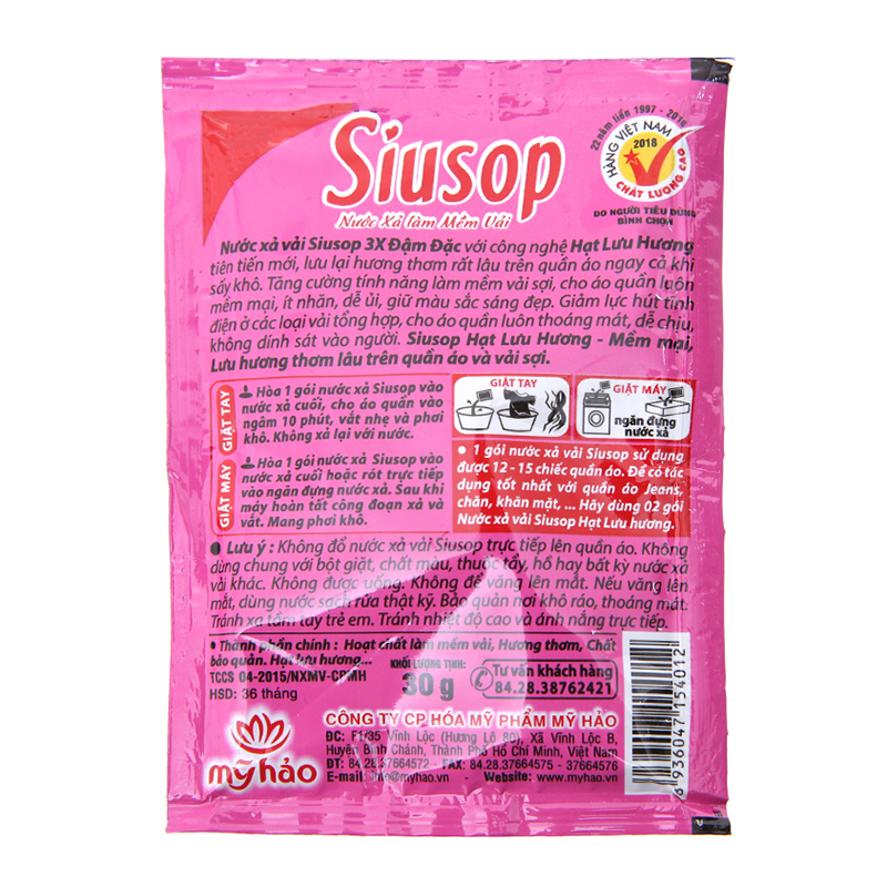 Dây Nước Xả SiuSop Mỹ Hảo Đậm Đặc 3X