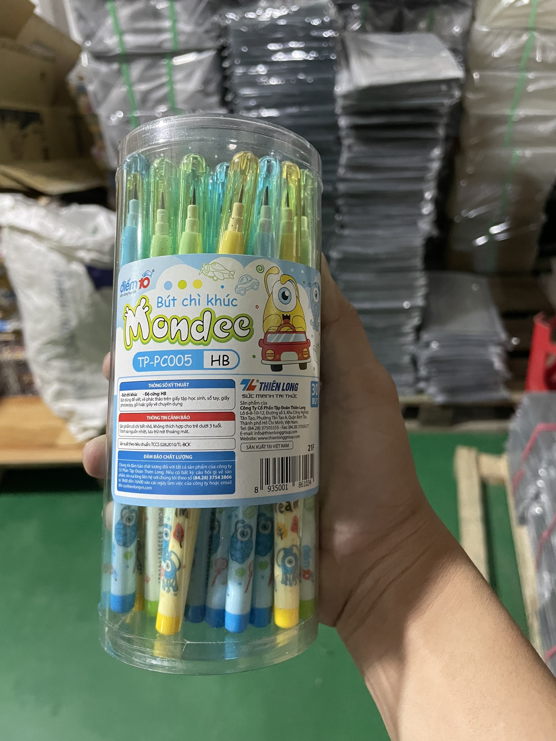 Combo 10 Cây Bút chì khúc Thiên Long Điểm 10 TP-PC005