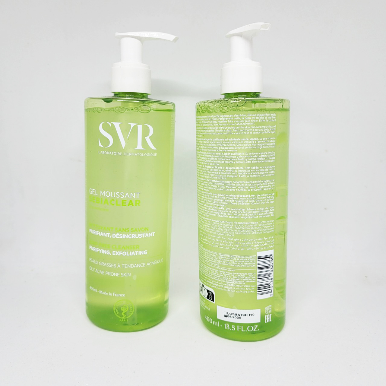 Sữa Rửa Mặt SVR Sebiaclear Gel Moussant 400ml