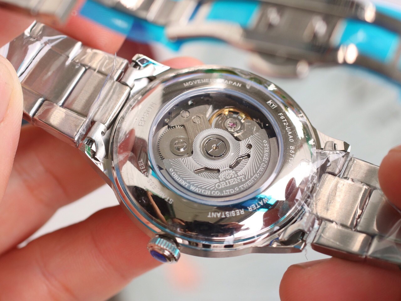 { RẺ VÔ ĐỐI }{ BẢO TÍN ĐỒNG HỒ SHOP SỊN LAZADA }  Đồng Hồ Nam Orient Automatic Lộ Tim Dây Kim Loại { GIAN BÁN BUÔN ORIENT SK SEIKO PATEK }