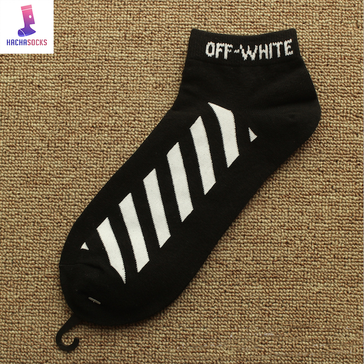OW Diagonal Low-Cut Ankle Short Socks