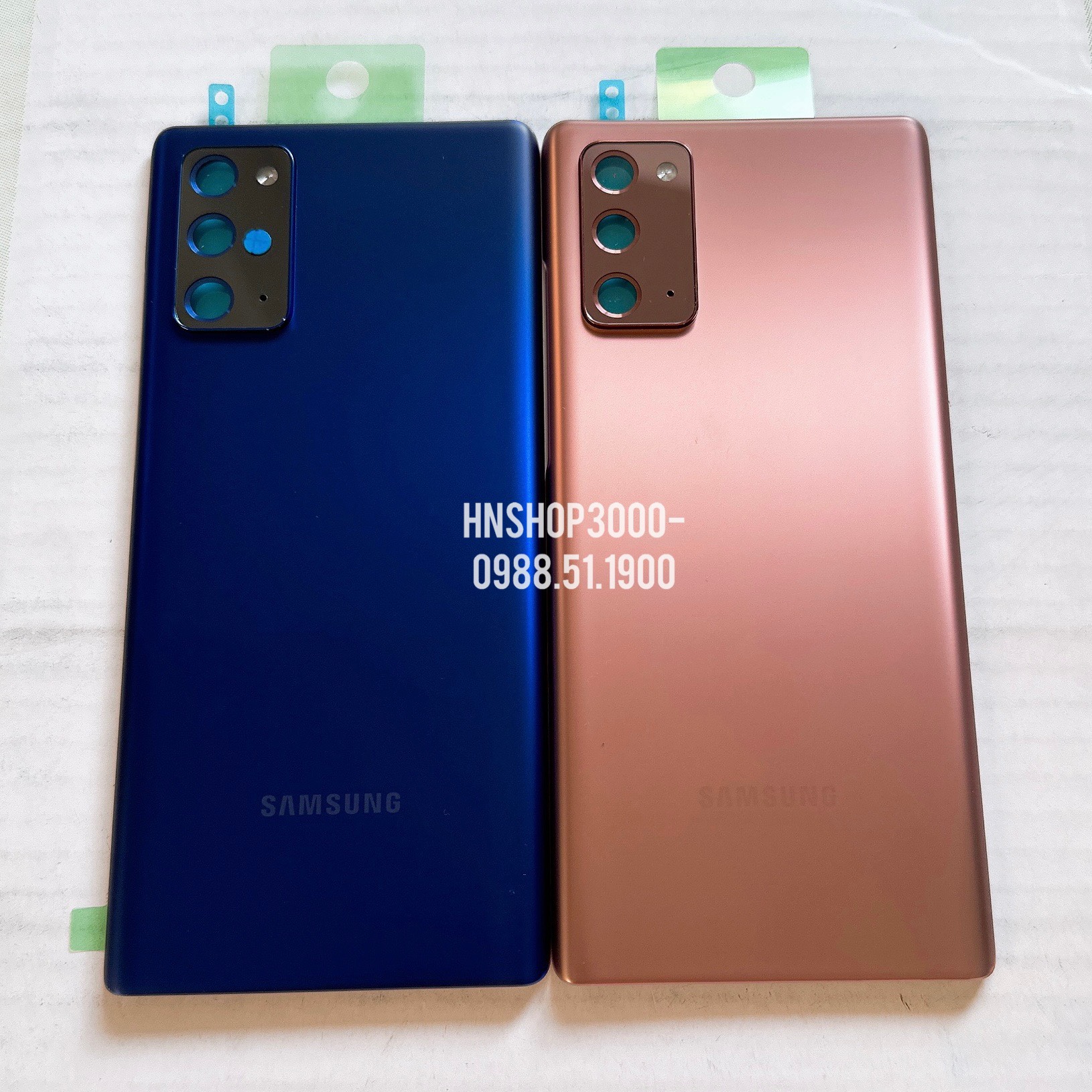 Nắp Lưng Samsung Note 20 Zin (có kính camera) - Vỏ lưng điện thoại Note20