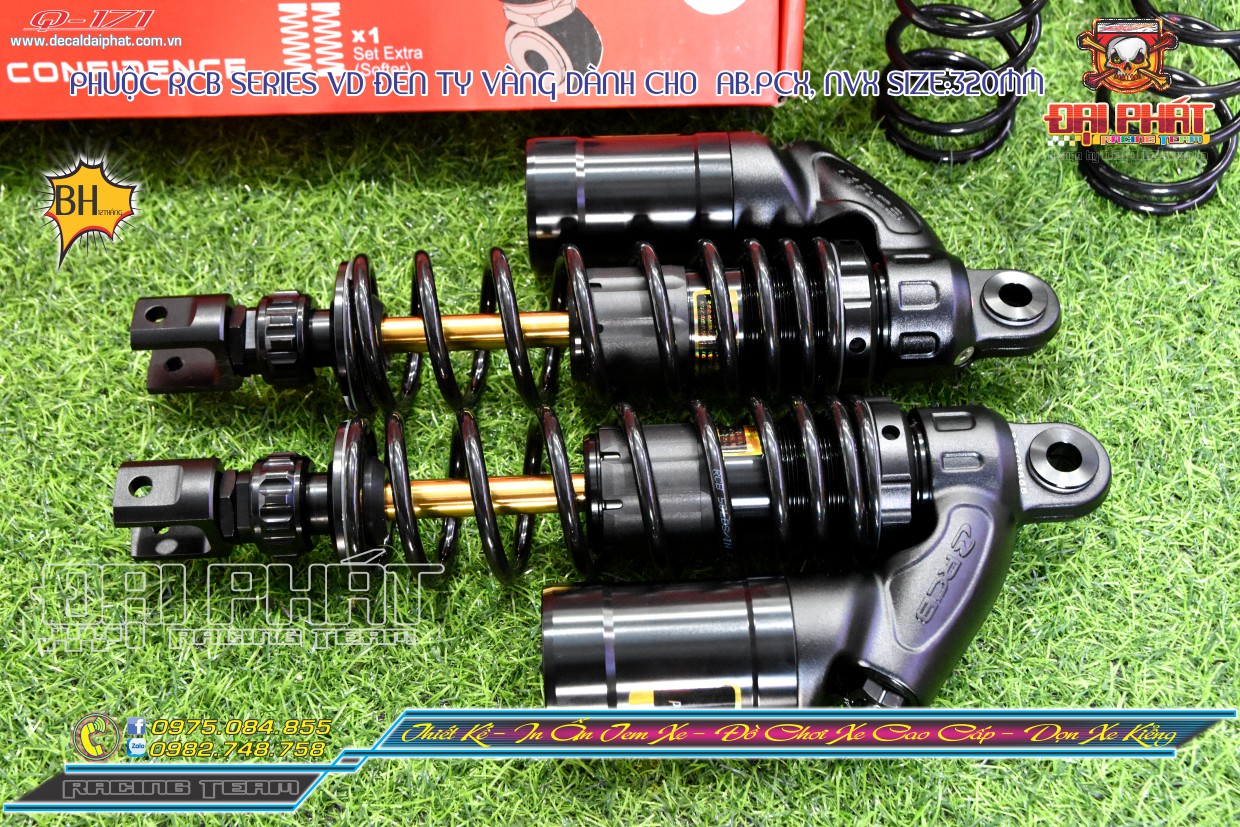 PHUỘC  RCB VD SERIES SIZE 320MM DÀNH CHO AB, PCX,NVX