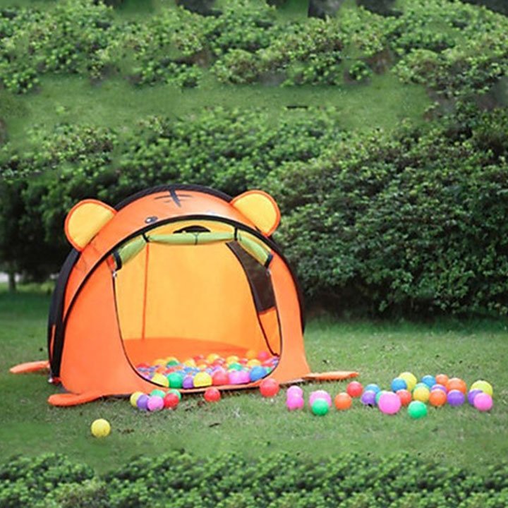 Lều bóng tự bung cho bé,lều chơi trong nhà ngoài trời tự bung