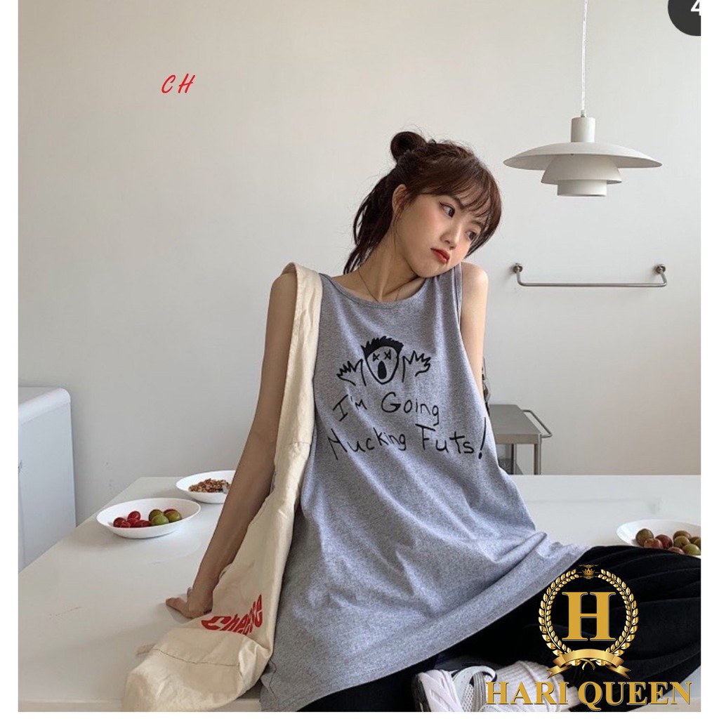 Áo tanktop Im going+ bra COH0620