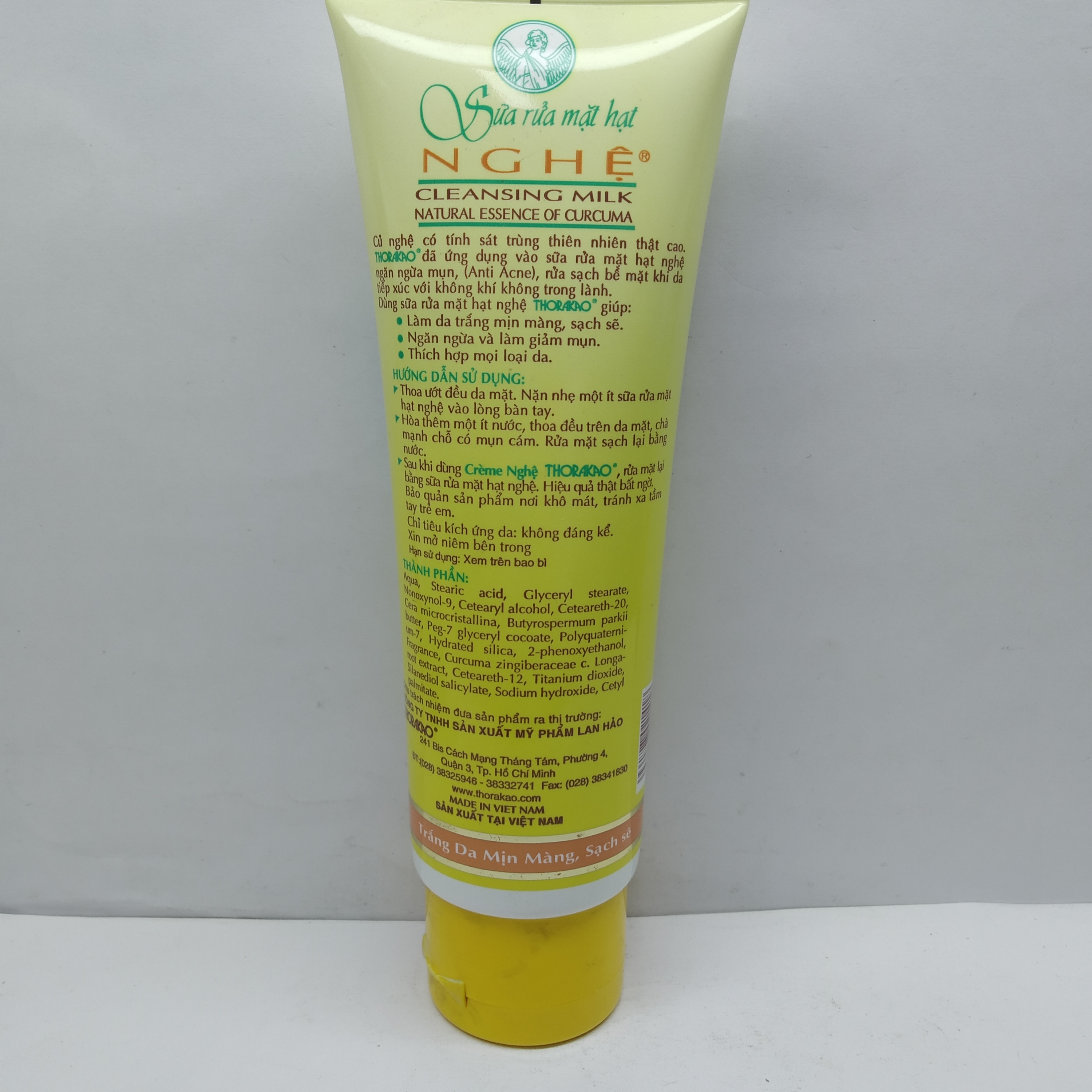 Sữa Rửa Mặt Hạt Nghệ Cleansing Milk 100g