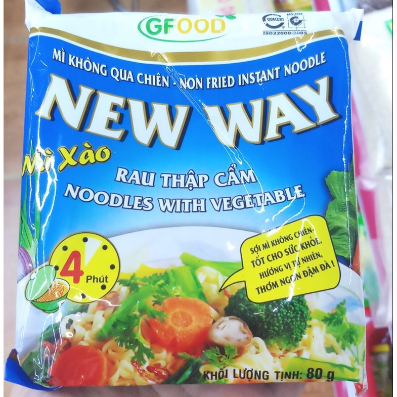 Mỳ xào Chay New Way (30 gói/thùng)