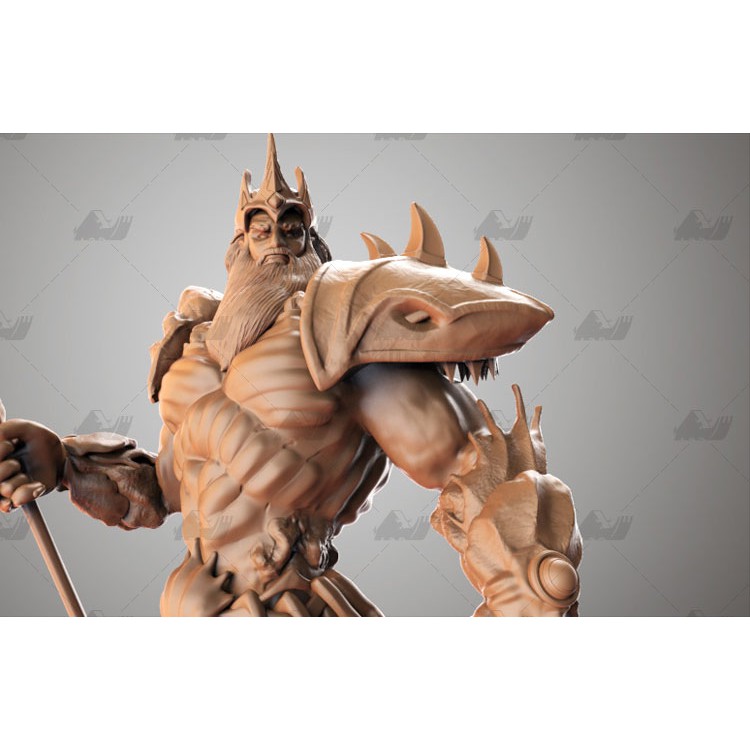 File in 3D Poseidon