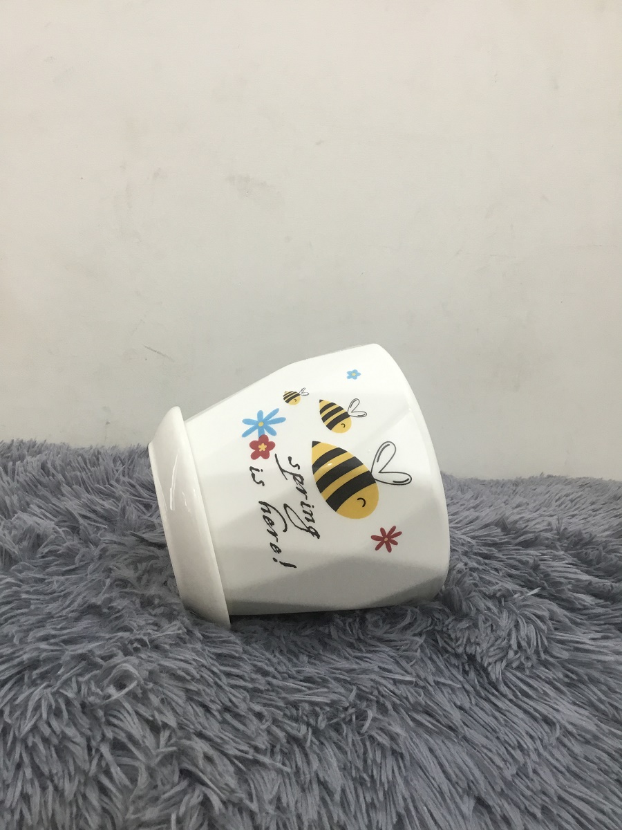 CHẬU HOA 10 CM - GỐM SỨ
