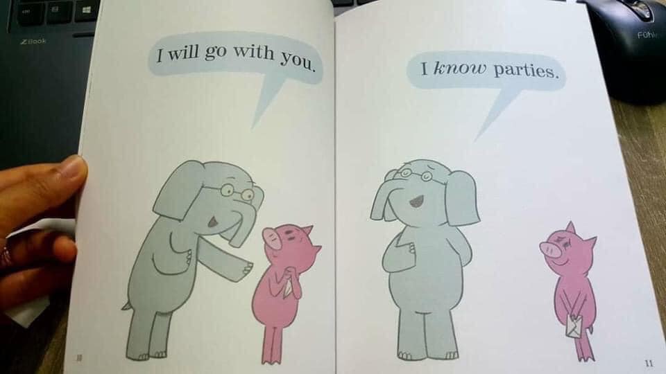 ELEPHANT AND PIGGIE - Mo Willems - Combo 25Q, có link audio