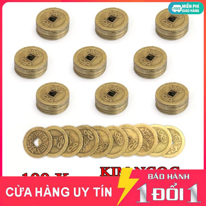 Đồng xu may mắn , Đồng xu phong thuỷ ngũ đế - chiêu tài, may mắn, bình an