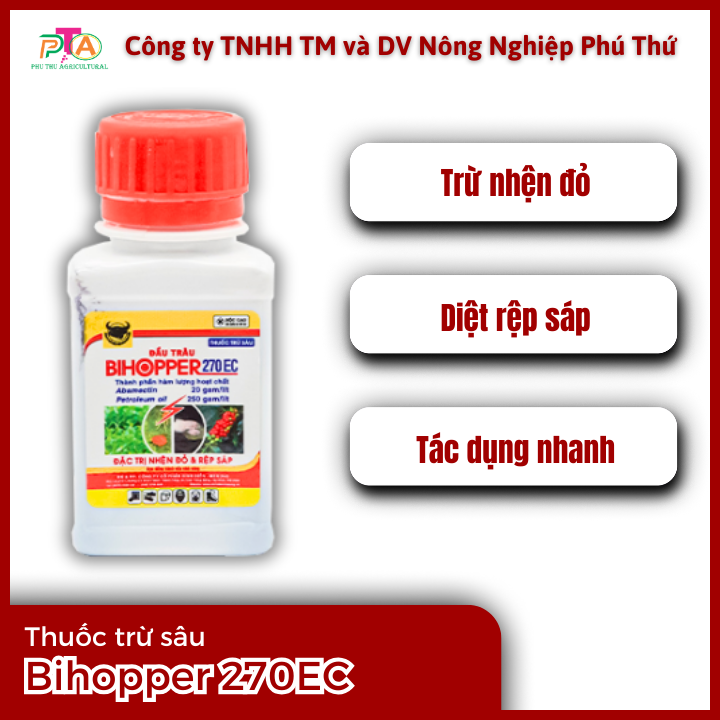 Thuốc trừ sâu BiHopper 270EC chai 50ml
