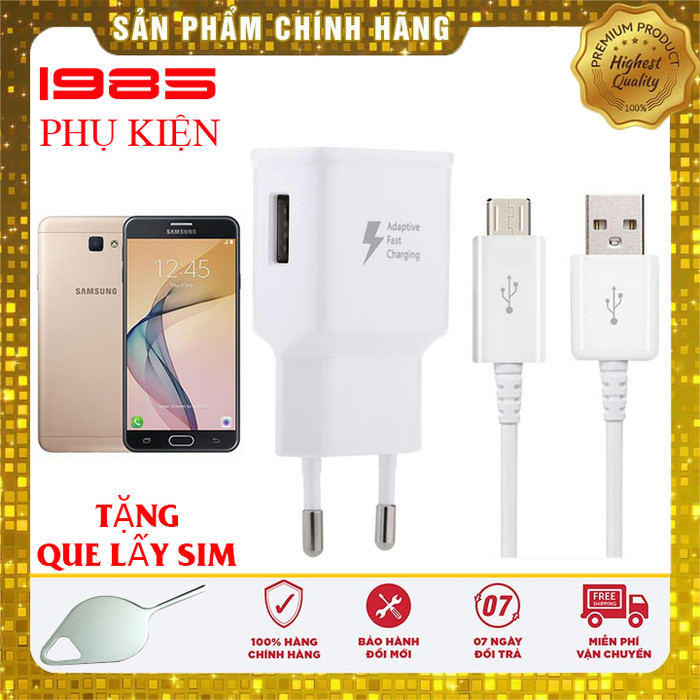 Bộ sạc nhanh samsung j7 j7 prime j7 pro j7 plus chính hãng