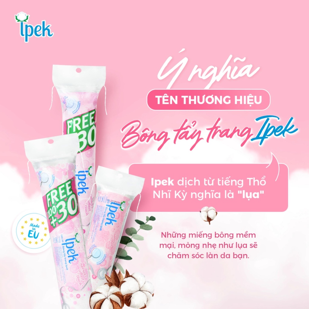 Bông Tẩy Trang Ipek Conton Pad