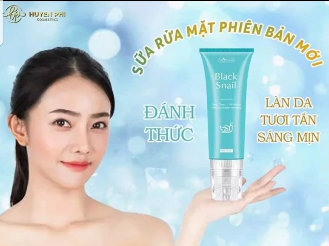 Sữa rửa mặt Black Snail, tinh chất ốc sên đen Hàn Quốc