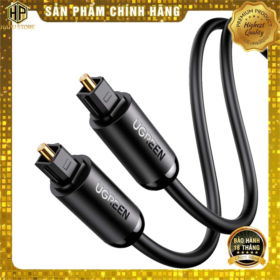 Cáp âm thanh chuẩn quang optical toslink  Ugreen AV122 - Hapustore