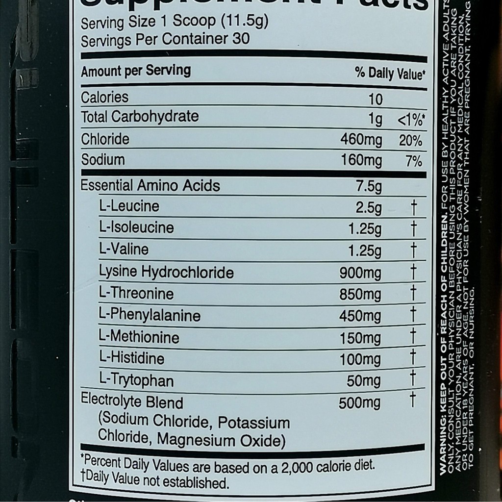 [HCM]Thực Phẩm Bổ Sung Rule 1 Essential Amino 9 EAA 30 Lần Dùng