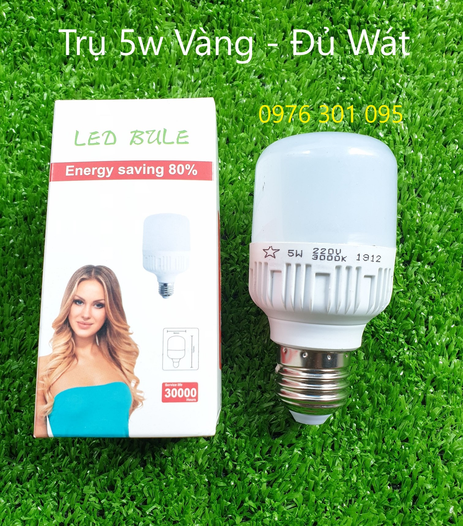 [Combo 2] 5W Led Headlight Bulb E27