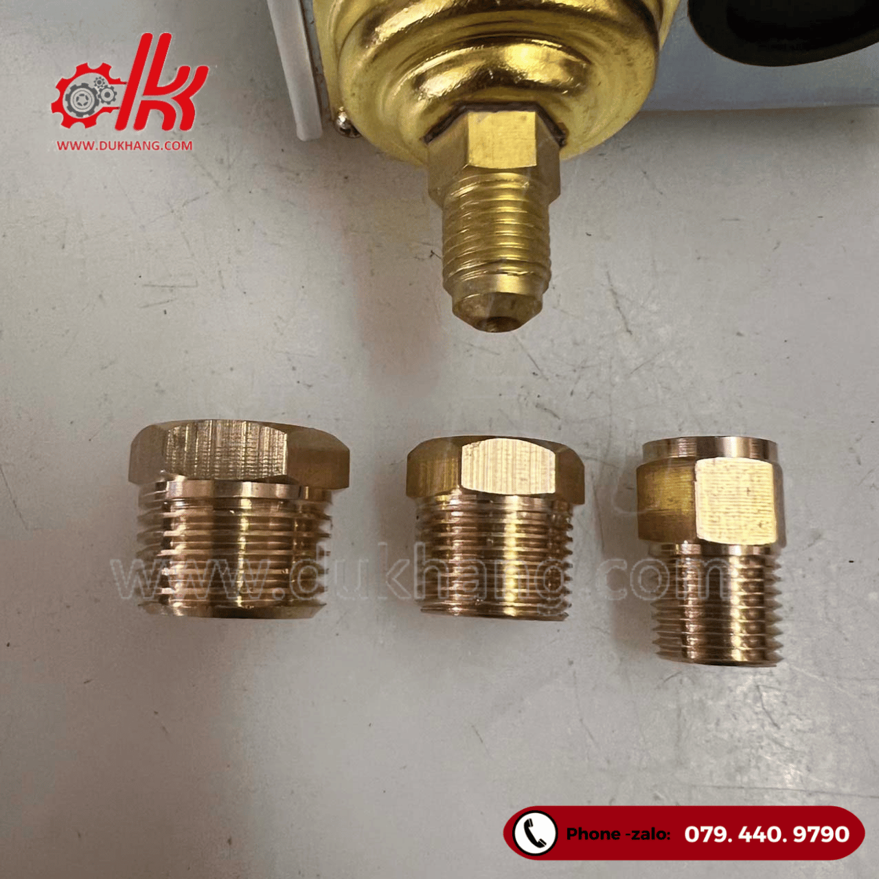 Nối ren đồng rơ le áp suất - số 4 =11mm