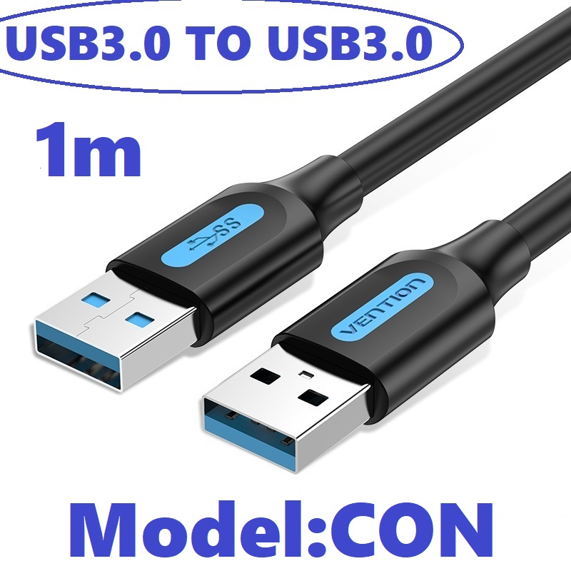 [ Usb3.0  to Usb 3.0 ] Cáp 2 đầu USB 3.0 / USB 2.0 Vention CON / COJ