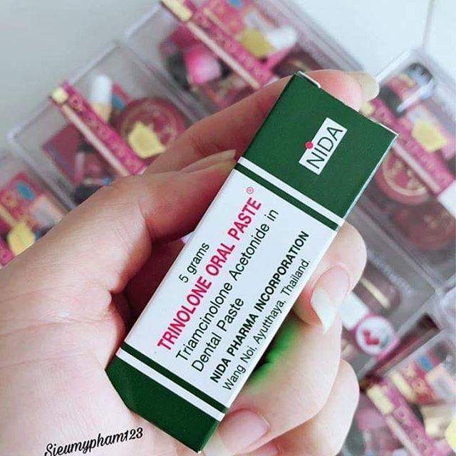 Kem Nhiệt Miệng Thái Lan Trinolone Oral Paste