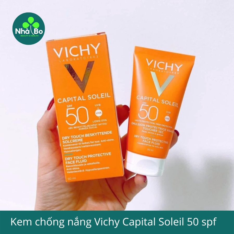 Kem chống nắng Vichy Capital Soleil 50spf (mẫu mới)