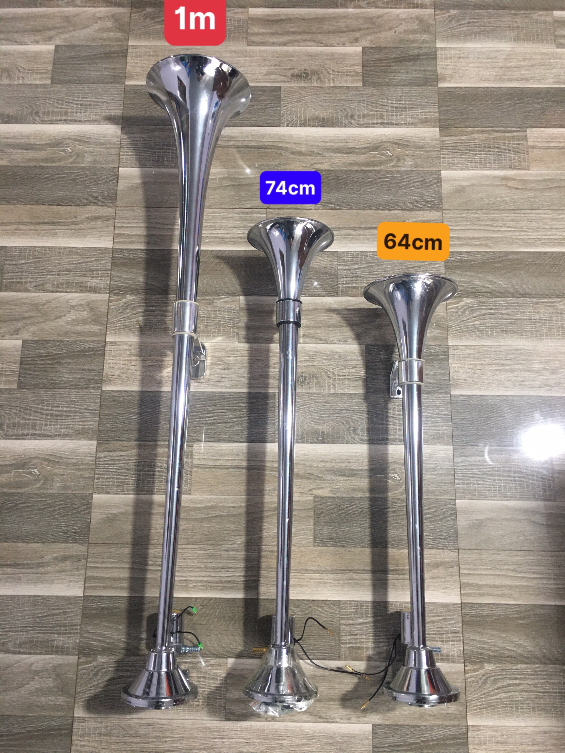 Còi hơi dài 1 mét hộp tím con cú