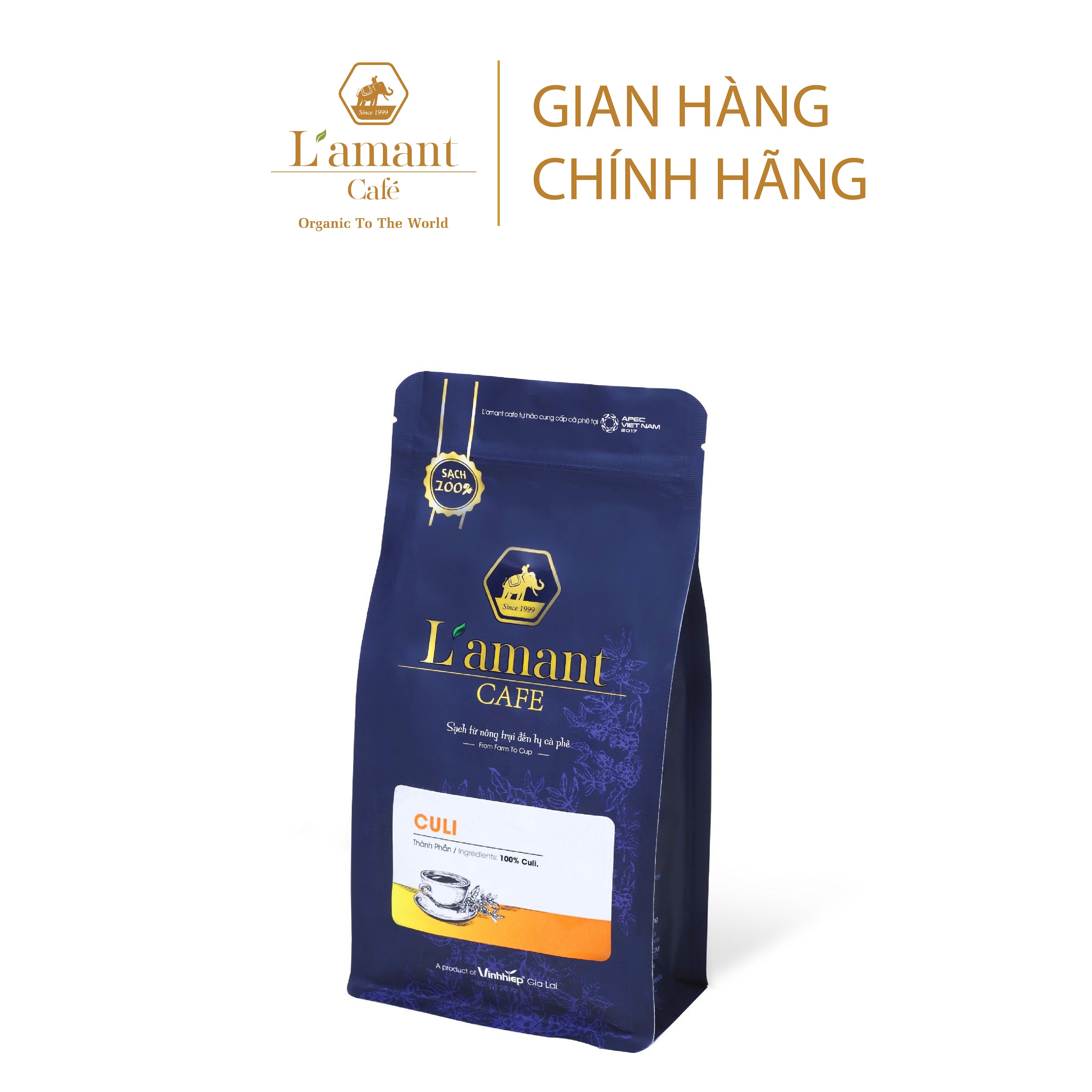 Cà phê hạt rang L’amant Culi Espresso - L’amant Culi Espresso Roasted Coffee