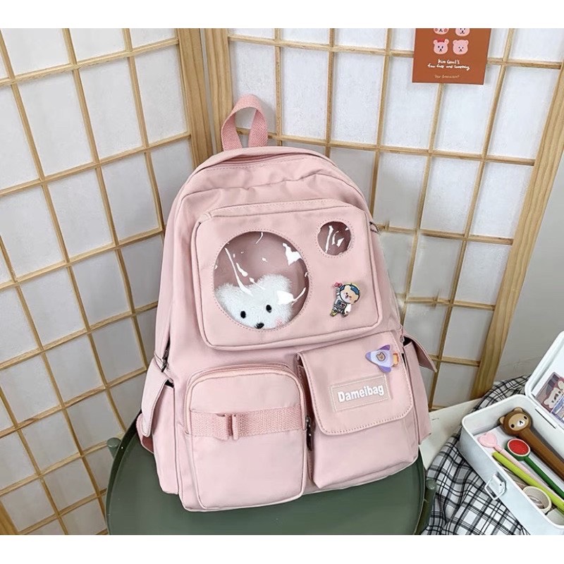 Balo ulzzang chống nước thời trang B101