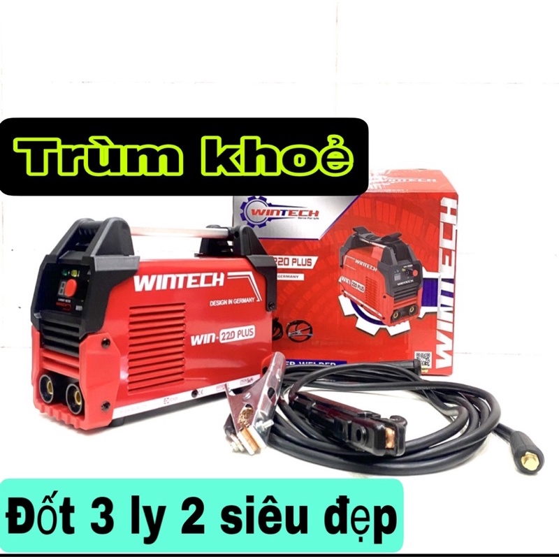 Máy hàn điện tử Wintech WIN-Win 220 plus siêu mạnh