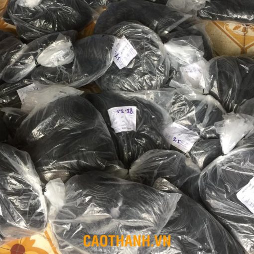 Dây/Gioăng cao su tròn phi 25, đặc, đen, chịu dầu tốt