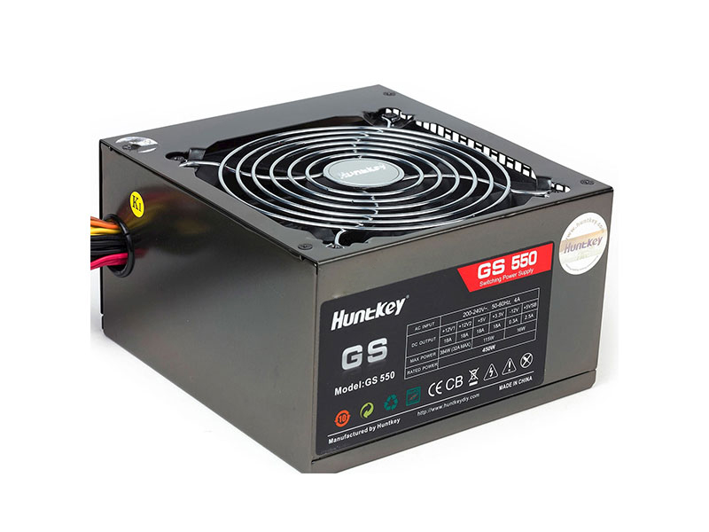 Nguồn Huntkey GS500 – 500W chuẩn 80 Plus