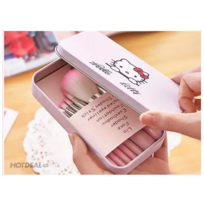 [HCM]BỘ CỌ TRANG ĐIỂM KITTY XINH XẮN (7 MÓN)