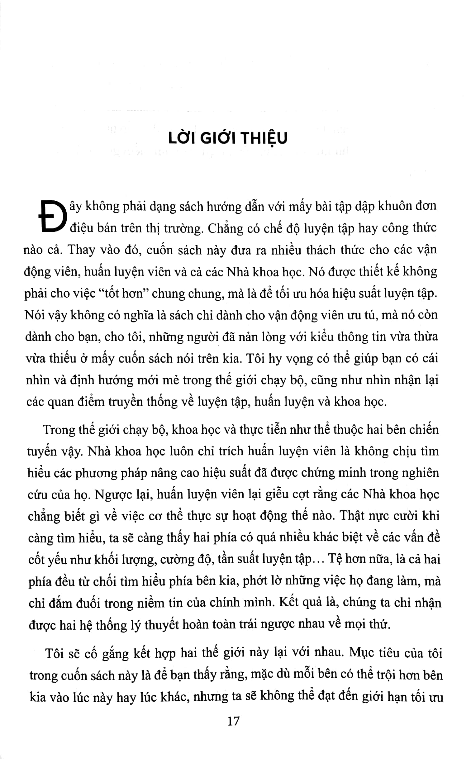 Sách - Khoa Học Trong Chạy Bộ - PDB
