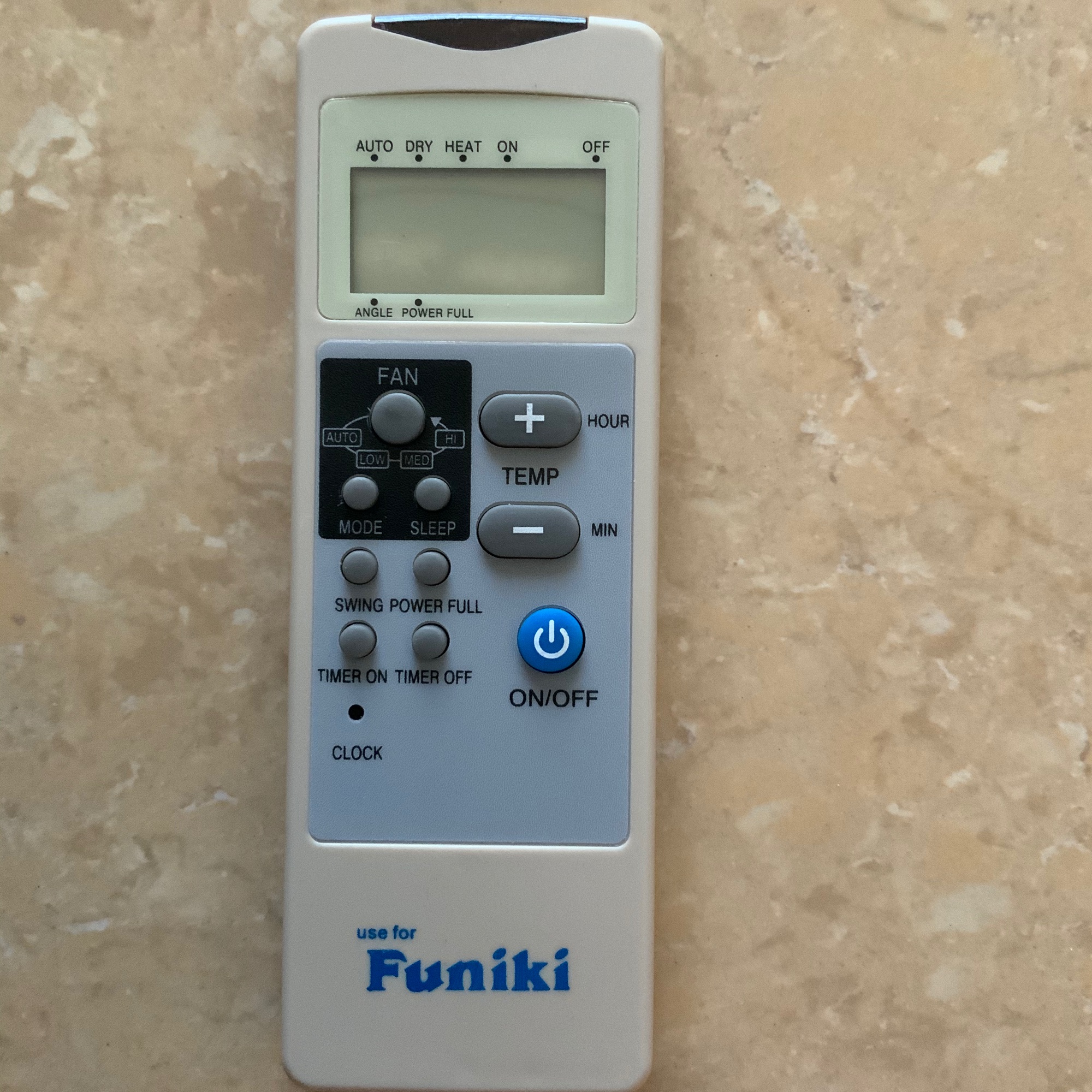 Điều khiển điều hoà funiki - Remote máy lạnh Funiki