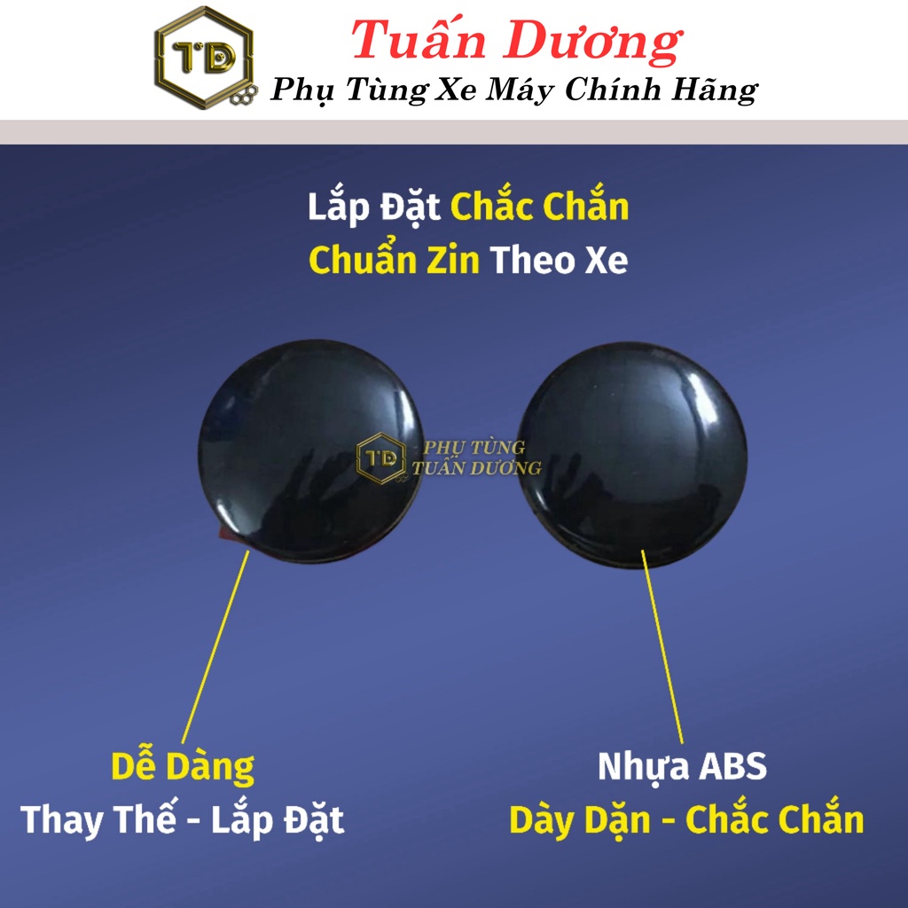 Núm bịt càng sau honda dream dày dặn - nắp nhựa ốp gấp sau xe dream lắp dream thái, dream việt, super dream