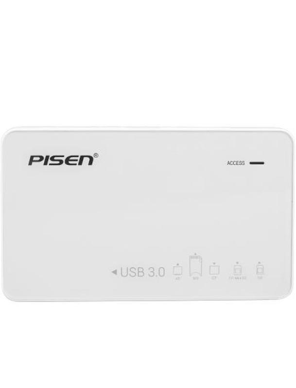 Bảng giá Đầu đọc thẻ Pisen TS-E111 đa năng All-in-one cho máy tính cổng USB 3.0 Phong Vũ