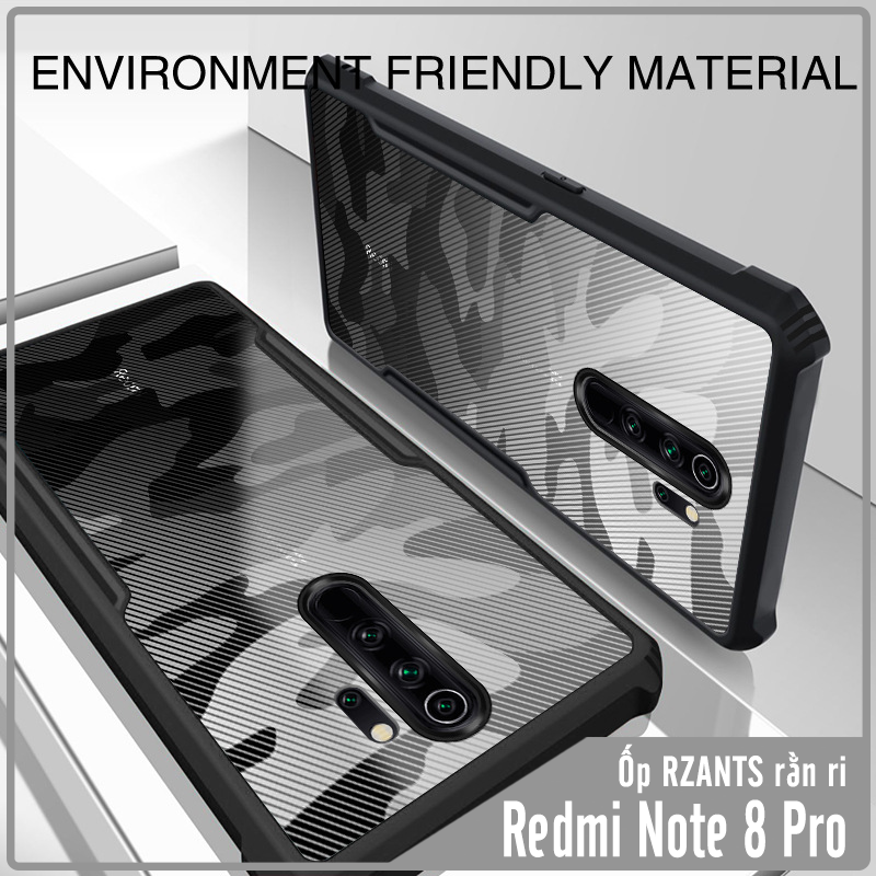Ốp lưng cho Xiaomi Redmi Note 8 Pro Rzants rằn ri