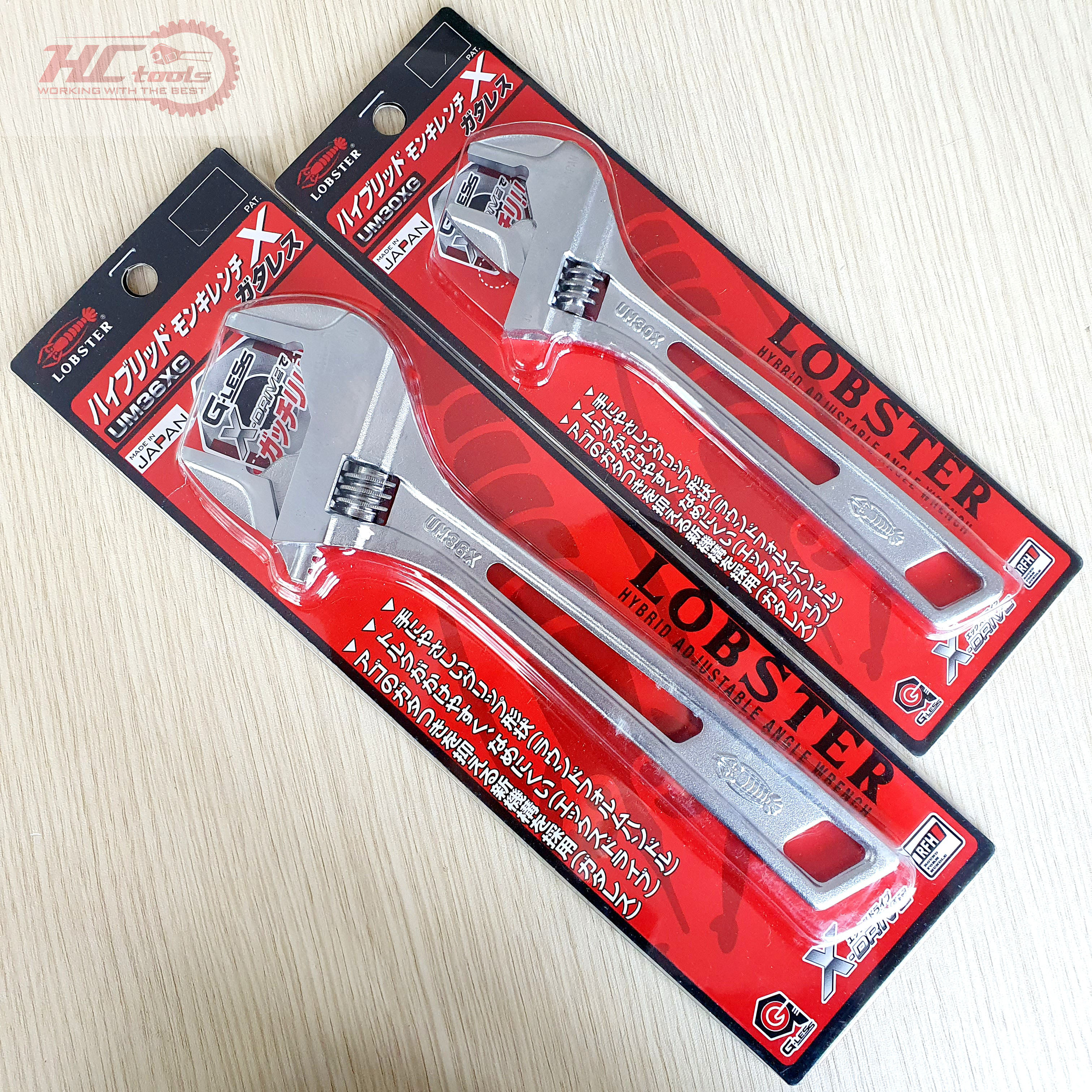 Mỏ lết Lobster UM36XG Made In Japan