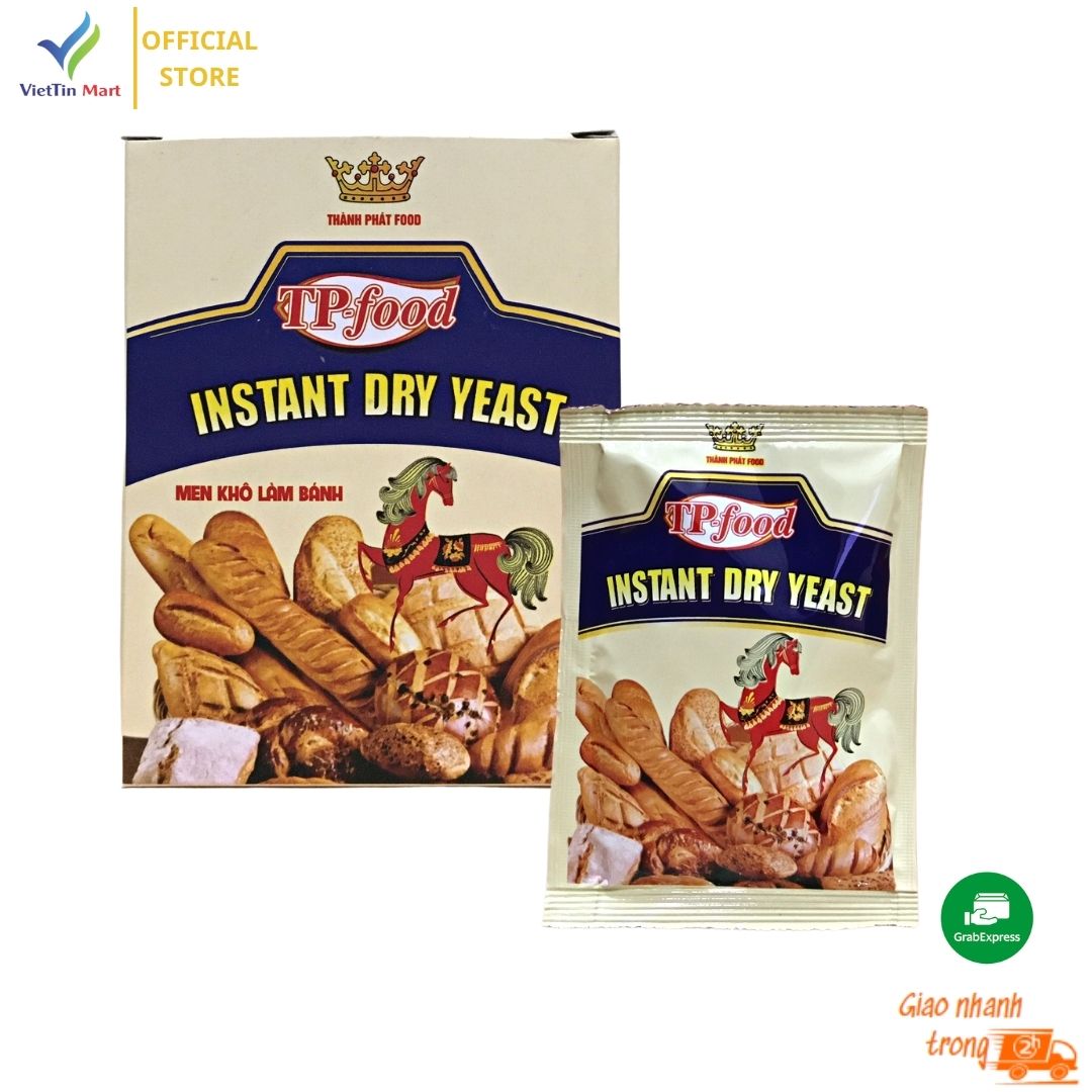 [2 gói] MEN KHÔ (BỘT NỞ) làm bánh Thành Phát