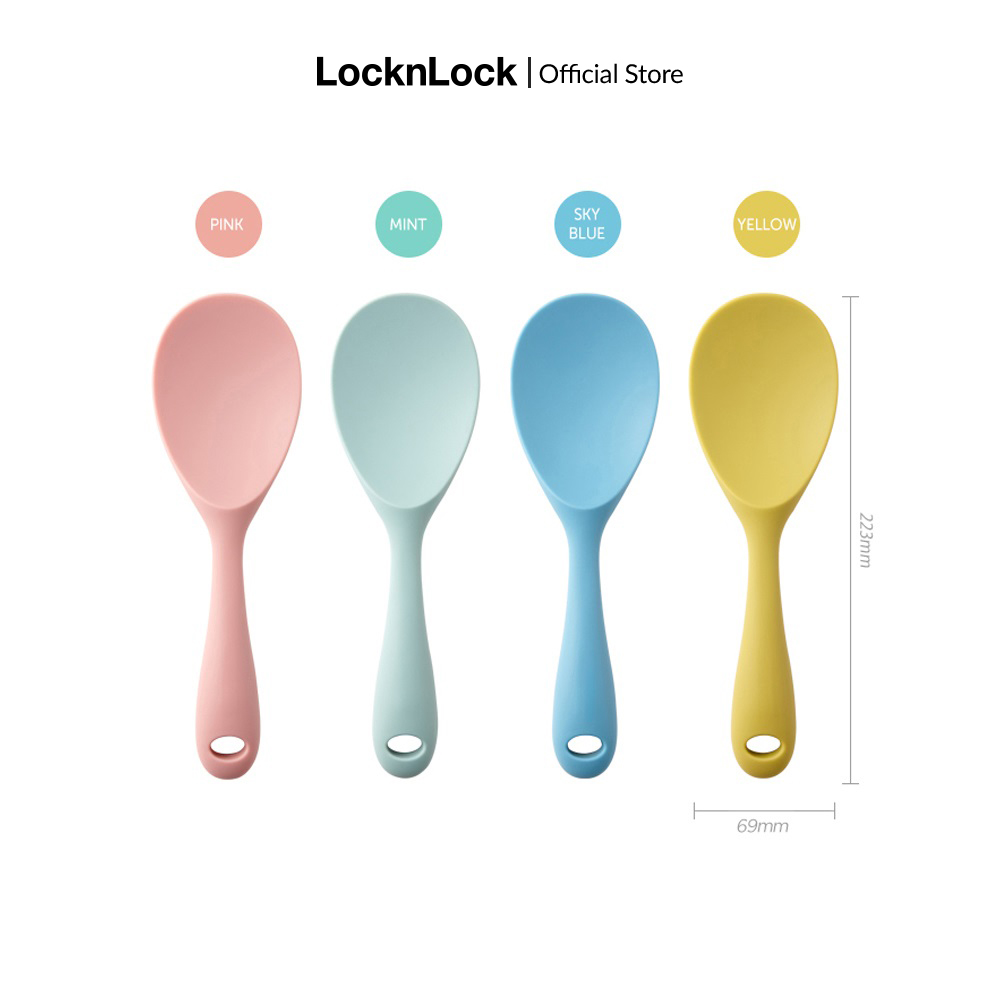 CKT207DYEL-Silicone Rice Paddle-Lock&Lock