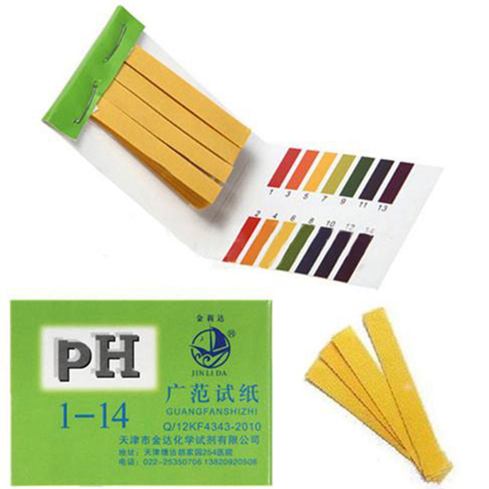 Giấy Quỳ Tím Thử Độ pH Thang Đo Từ 1 Đến 14 - 80 tờ/gói