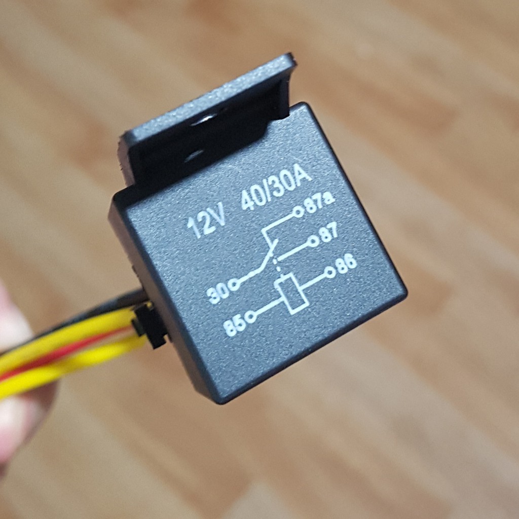 Rơ le trung gian 5 chân 12V-40A hàng tốt chất lượng cao hàng đầu