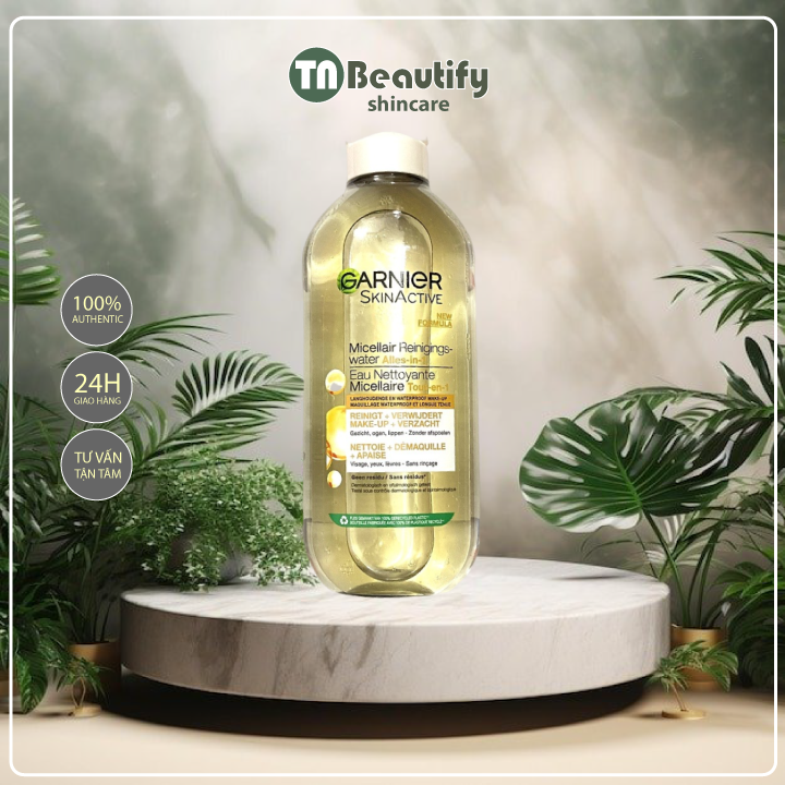 [7 LOẠI] Nước Tẩy Trang Garnier SkinActive 400ml Pháp