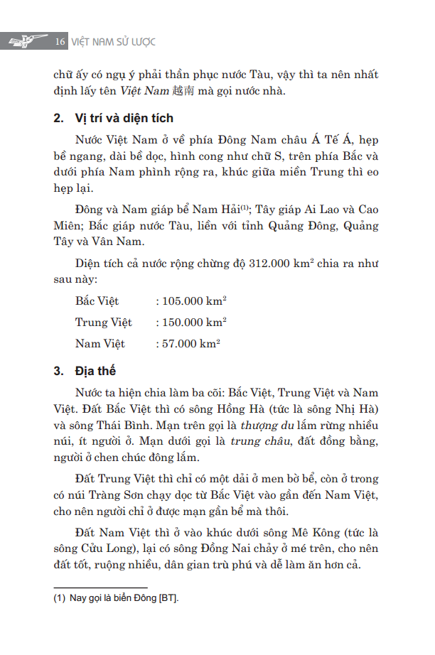Sách - Việt nam sử lược (bìa cứng)
