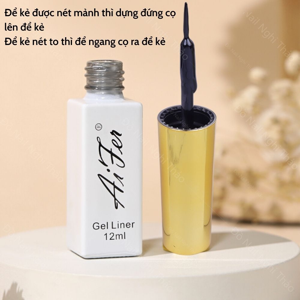 Sơn gel cọ nét 12ml